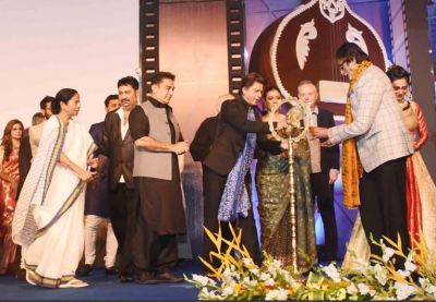 CM Mamata Banerjee inaugurated Kolkata International Film Festival with Megastars