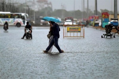 Heavy rainfall hit in Chennai and surrounding areas: IMD