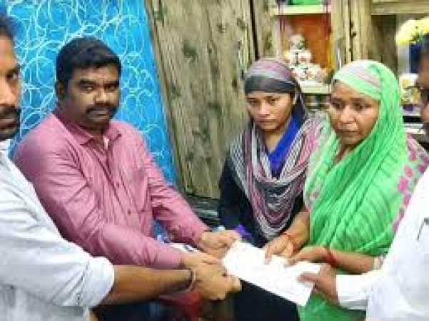 Abdul Salam's family was given Rs 25 lakh cheques