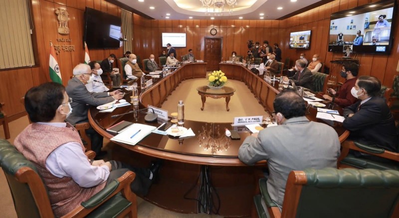 HM Amit Shah holds a review meeting on Delhi COVID 19 situation