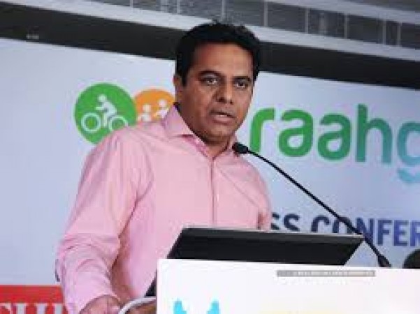 Minister K.T.Rama Rao spoke about the government's relief efforts in Telangana