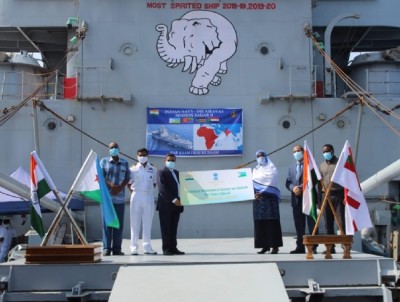India's Covid 19 food aid reaches Djibouti as a part of Mission Sagar 2