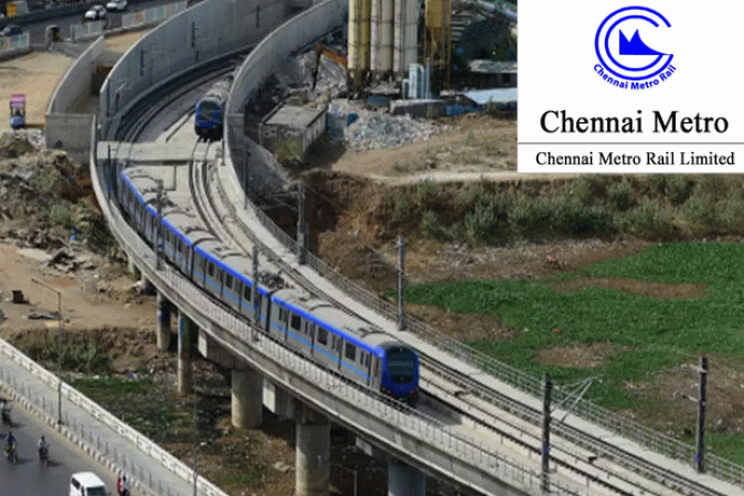 तमिलनाडु के मुख्यमंत्री रखेंगे चेन्नई मेट्रो चरण द्वितीय की नींव