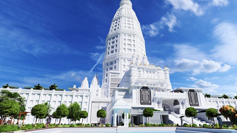 Chandrodaya Mandir: The World's Tallest Temple Set to Dazzle Devotees in Vrindavan