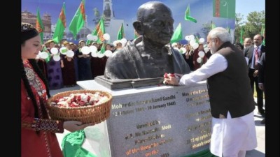 Prime Minister Narendra Modi: A Leading Global Messenger of Mahatma Gandhi's Ideals