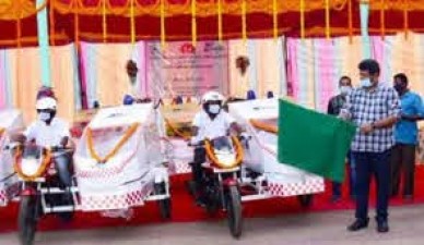 ओडिशा ने शुरू की बाइक एंबुलेंस की सुविधा