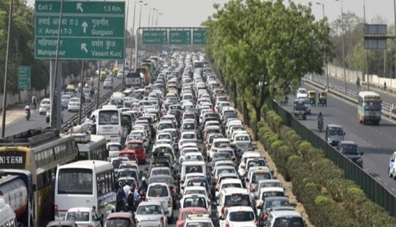 More traffic jams at Delhi border due to Farmers protest