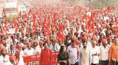 Shiv Sena slams the BJP-led regime's behaviour, meted out to protesting farmers