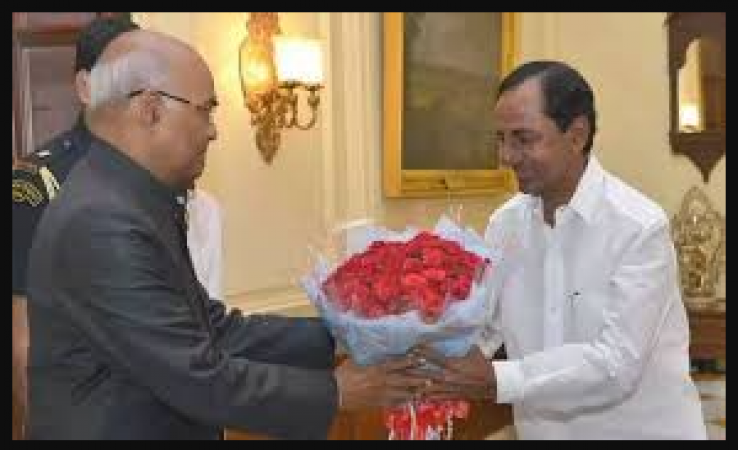 Telangana CM congratulated Indian President Ramnath Kovind on his birthday