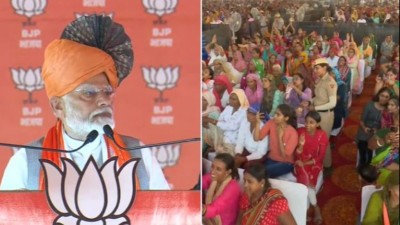 PM Modi Slams Congress for Caste Politics, Urges Unity in Haryana Elections