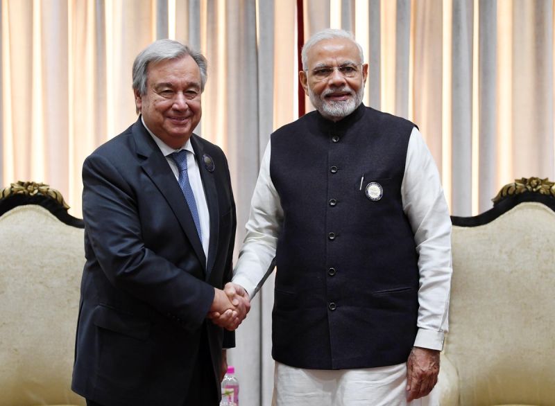 PM Narendra Modi to receive prestigious 'Champions of the Earth' award from UN chief Antonio Guterres shortaly