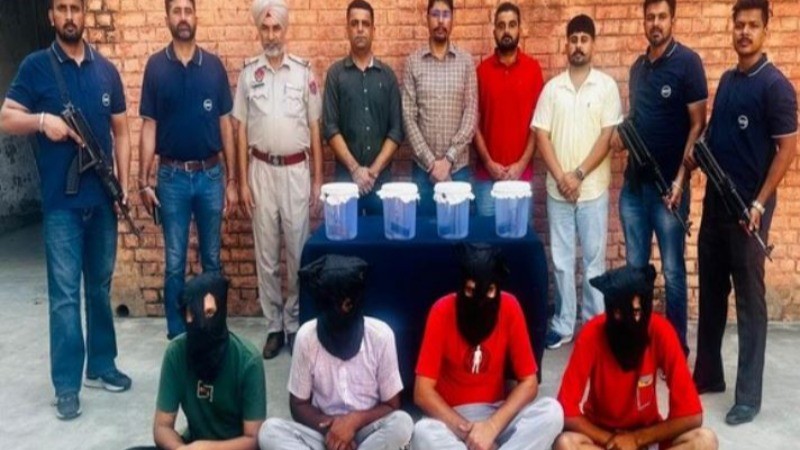 Punjab Police and Anti-Gangster Task Force Capture Jassa Burj Gang Leader Amidst Drug Crackdown