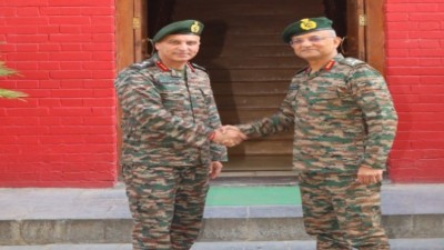 Lt Gen Prashant Srivastava Takes Command of Chinar Corps in Srinagar