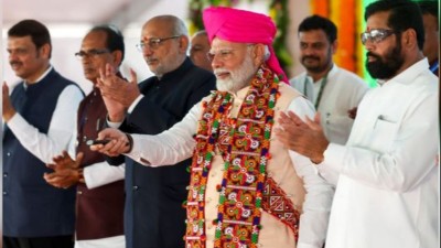 PM Modi inaugurates Thane Ring Metro Project and Mumbai Metro Line 3