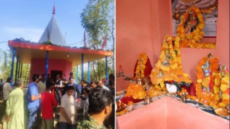 Kashmiri Hindus Return to Arde Nareshwar Temple After 21 Years for Murti Installation and Prayers