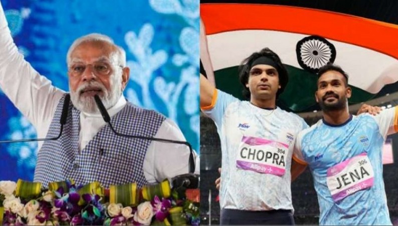 Asian Games 2023: PM Modi MeetsIndia's Historic Medal Haul with the Sporting Heroes