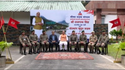 Defence Minister Rajnath Singh Inaugurates 75 Border Infrastructure Projects Worth Rs 2,236 Crore