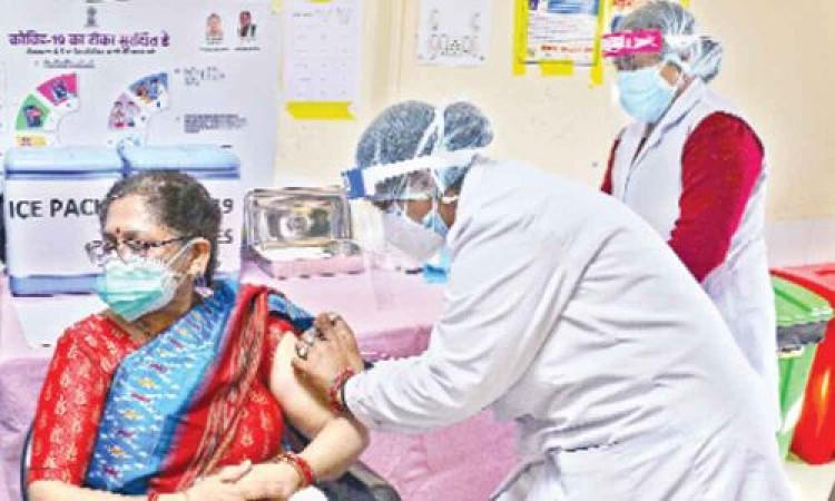 Mega vaccination campaign in Tirupati district, target of completing two lakh doses