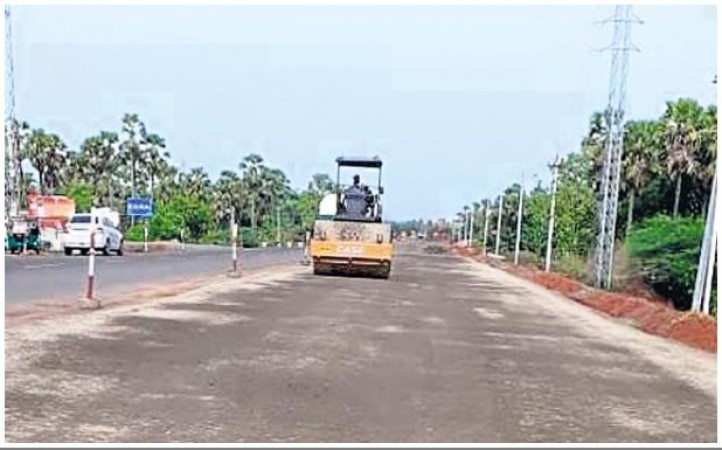 The change in roads is the priority of the main roads