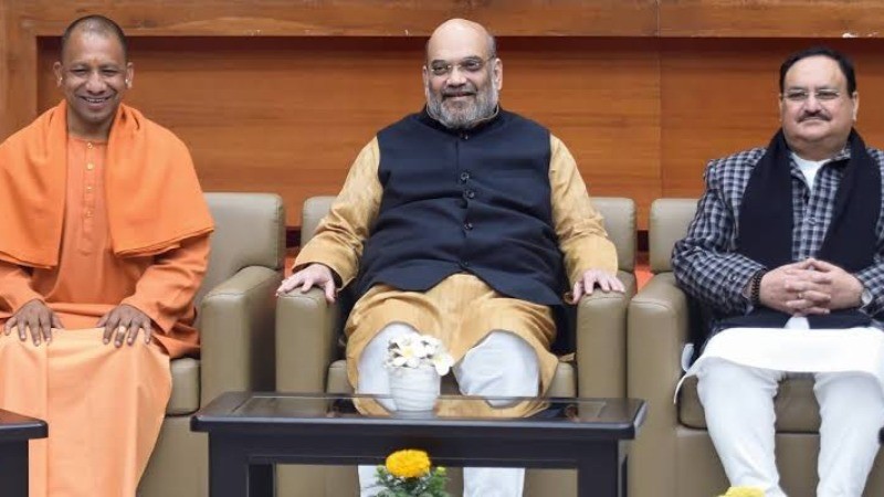 Key Leaders Gather for BJP Strategy Meeting Ahead of Uttar Pradesh By-Polls