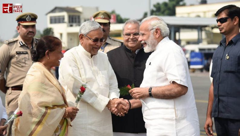 PM Modi  initiated development projects worth over ₹ 3,700 crore in Bihar