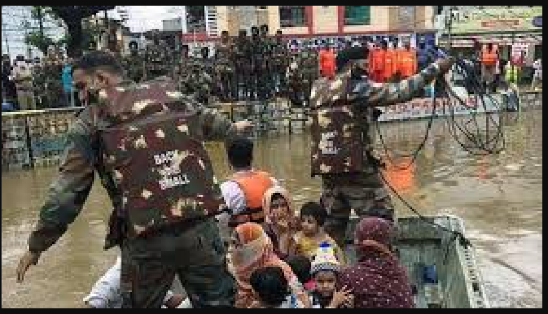 The Indian Army has launched a rescue operation in Hyderabad