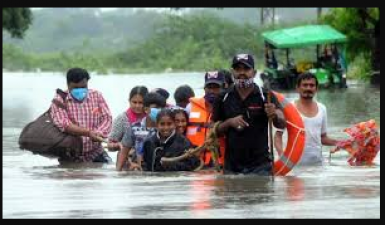 Telangana flood causes many losses