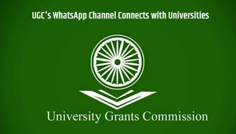 UGC Unveils 'UGC India WhatsApp Channel' for Enhanced Connectivity with Higher Education