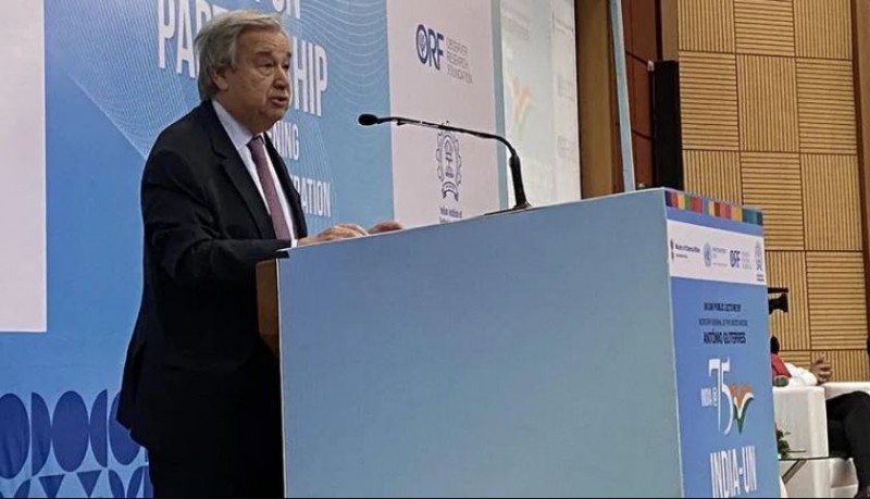 UN Chief in Mumbai:  Urges to Follow Gandhiji's values for all-inclusivity, rights, equality