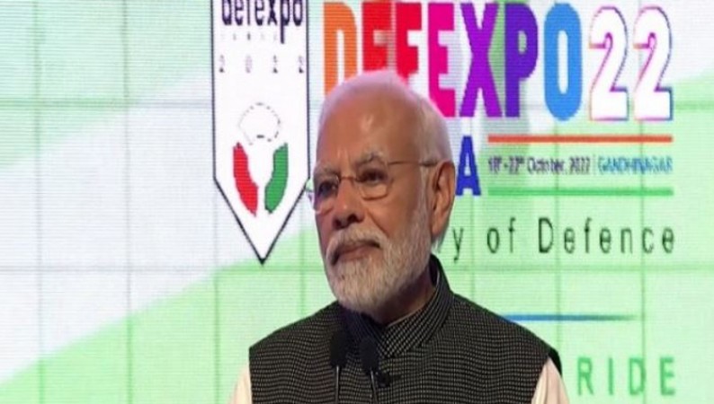 PM Modi inaugurates DefExpo 2022 in Gandhinagar