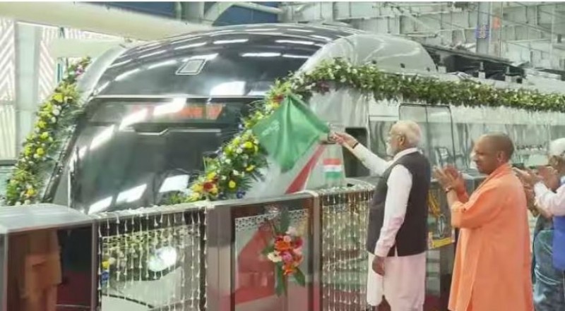 PM Modi Unveils India's First Regional RapidX Transit System, the Ghaziabad-Meerut RRTS Corridor