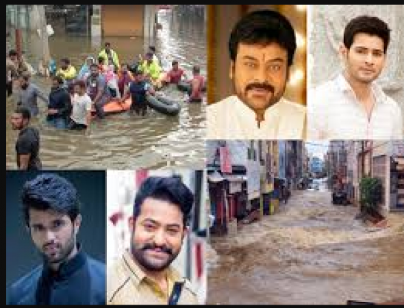 Tollywood actors came forward to donate for the relief fund on the CM KCR appeal