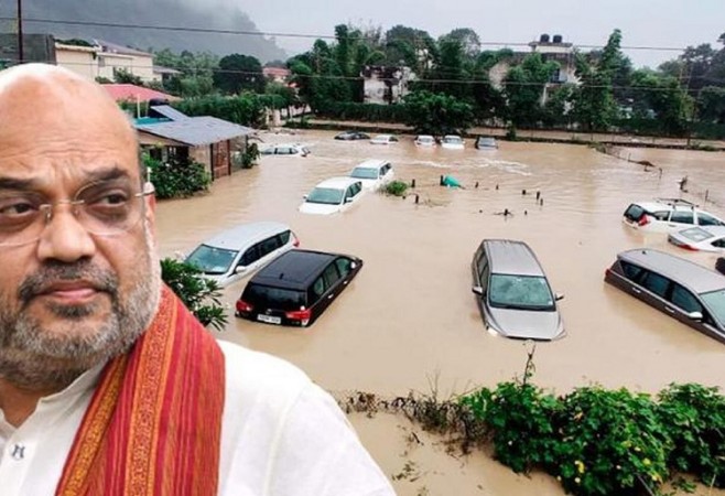 Amit Shah to take aerial survey of rain-hit areas in Uttarakhand today