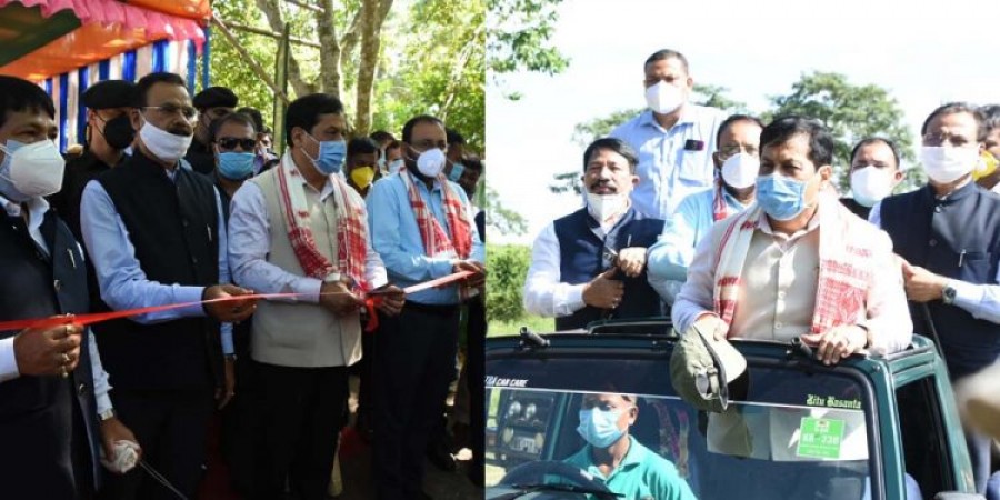 Assam CM Sonowal opens Kaziranga National Park for tourists