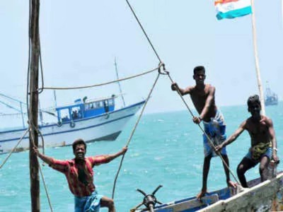 The body of Tamil Nadu fisherman Rajkiran and a compensation of Rs 10 lakh was also presented.