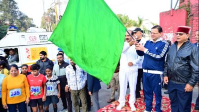 'Run for Unity' Highlights National Integrity in Dehradun with CM Dhami's Participation