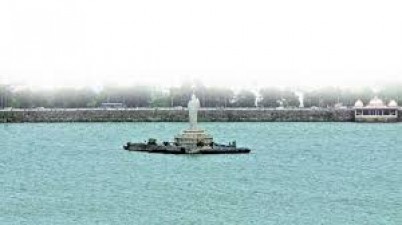 Hussein Sagar Lake has been formed by a water level monitoring committee.