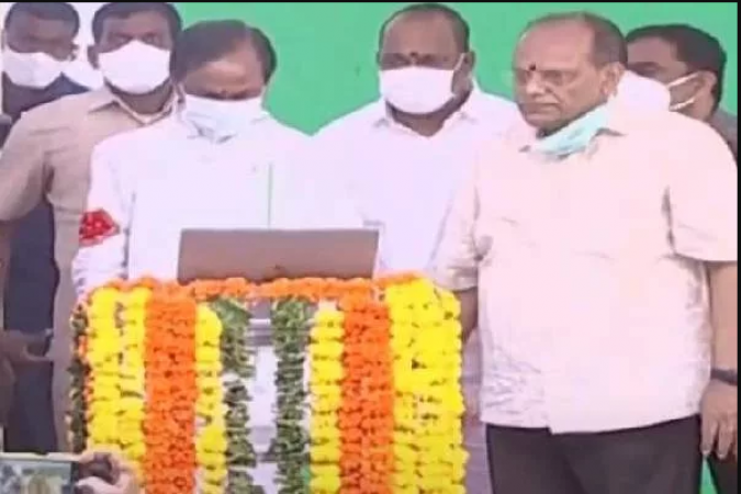 The Dharani portal was launched by CM KDS, who praised the government's work