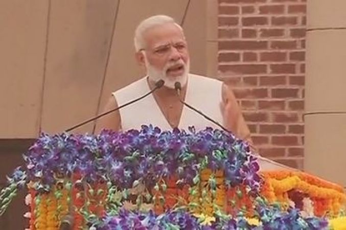 PM Modi makes crack at Congress, saying Sardar Patel's legacy overlooked by previous governments