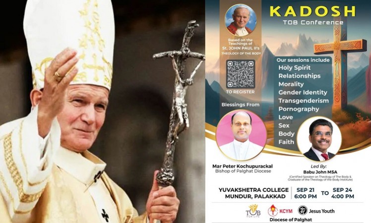 Palakkad Youth Conference Explores Pope Saint John Paul II's 'Theology of the Body'