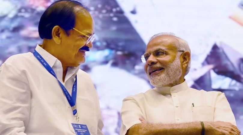 Pm Modi to release book on first year of Venkaiah Naidu as Vice president