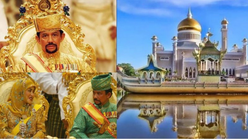 Sultan of Brunei's Lavish Lifestyle: A $5 Billion Car Collection and Gold-Plated Jets