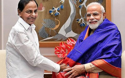 KCR submitted a memorandum to the Prime Minister on 10 issues