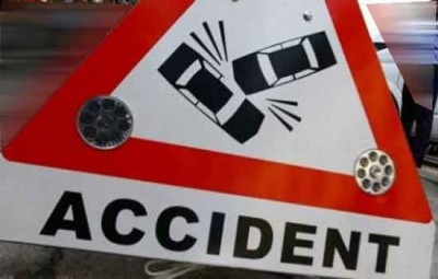 Fatal accident at Moti Nagar red light, car blown away