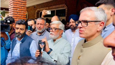 Omar Abdullah Files Second Nomination for Jammu and Kashmir Assembly Polls