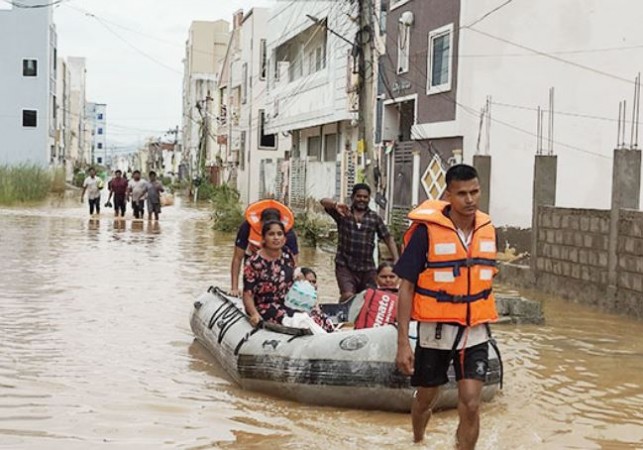 Indian Navy, NDRF, and State Officials Intensify Flood Relief Efforts in Andhra Pradesh