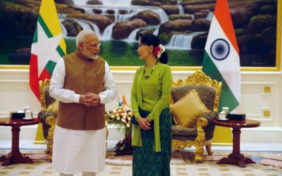 PM Modi met with State Counsellor of Myanmar, Aung San Suu Kyi