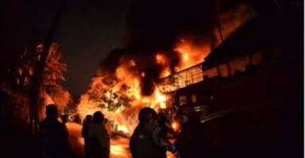 Hyderabad: Fire broke out in plastic scrap segregation unit