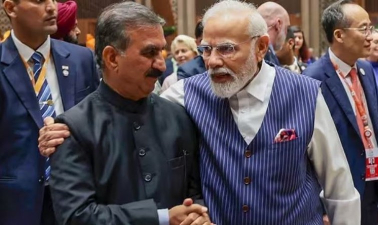 Himachal Pradesh CM Discusses Flood Aftermath and Relief Package with PM Modi at G20 Summit