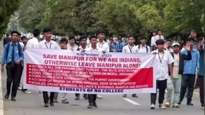 Manipur University Postpones Exams Amid Student Unrest; Governor Departs for Assam